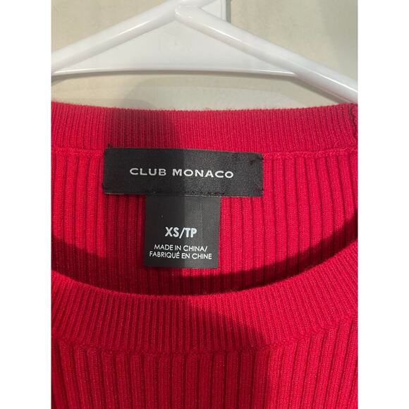 Club Monaco Red Tamea Sweater - Picture 9 of 10
